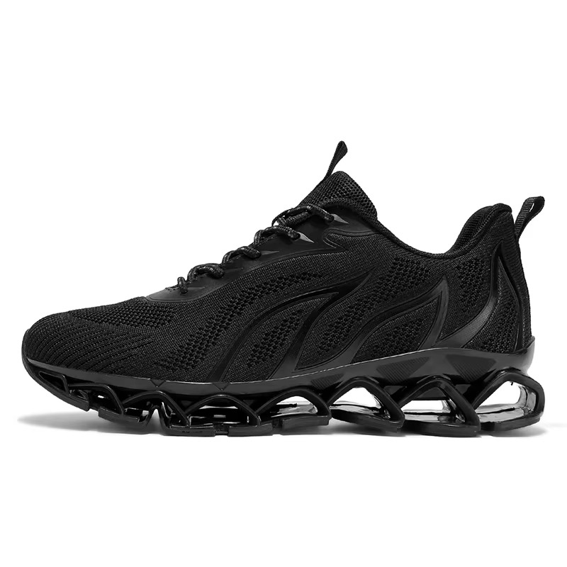 Men's lightweight breathable running shoes mesh upper streamlined silhouette all-day comfort everyday wear