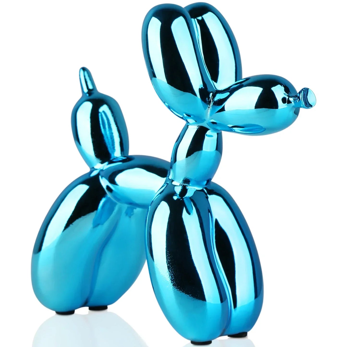 Gerar glossy balloon dog statue figurine decorative sculpture gift for dog lovers home decor