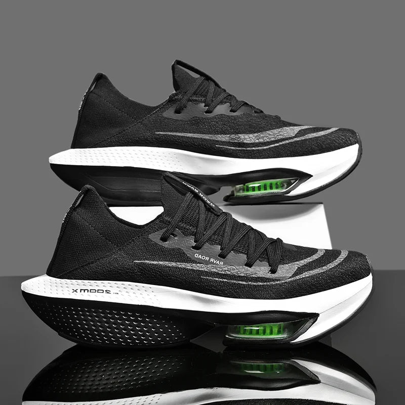 Rozoball men lightweight breathable running shoes for training with mesh upper design