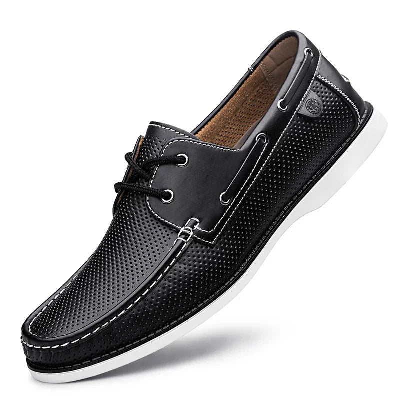 Charleston Bay slip-on loafers breathable non-slip professional shoes all-day comfort refined silhouette