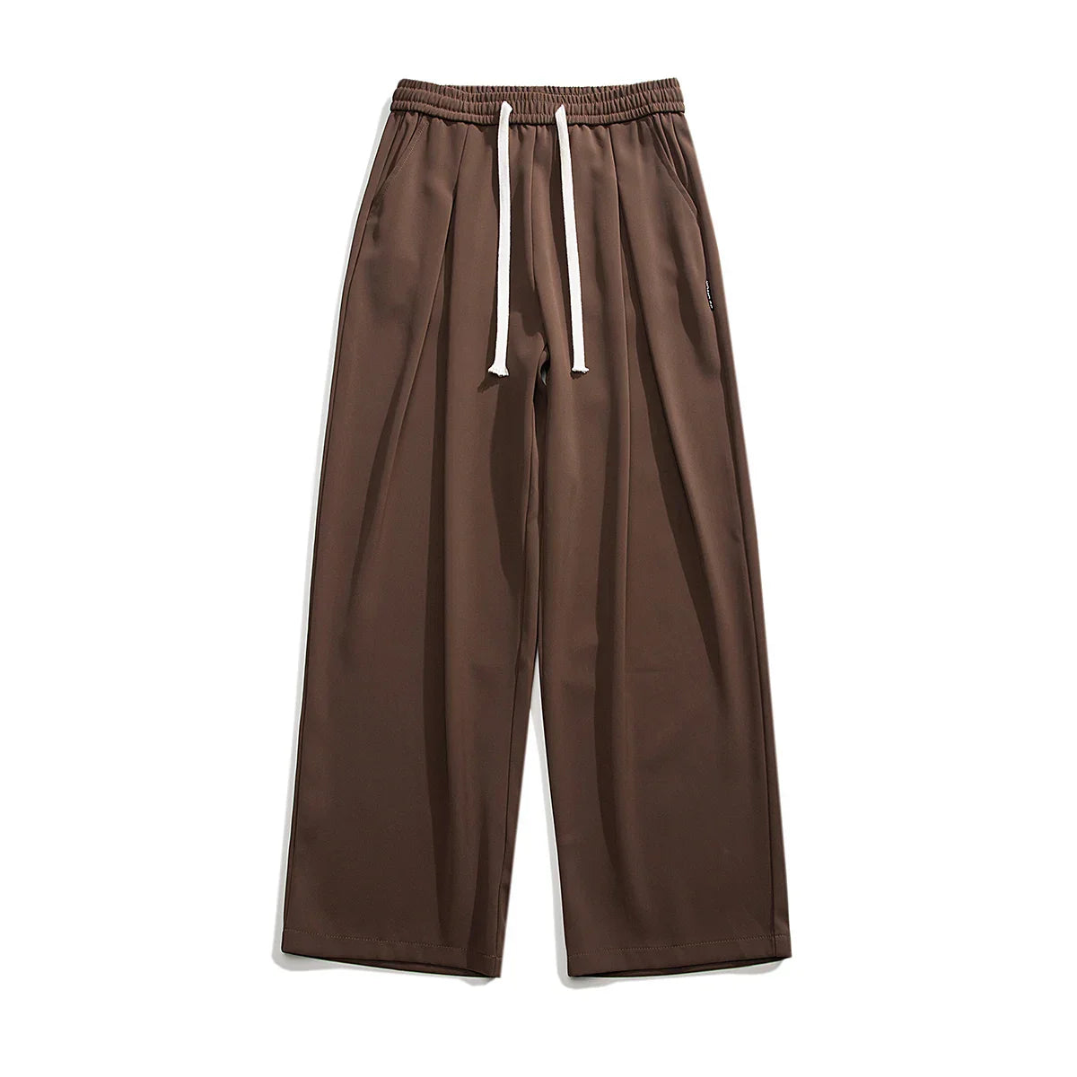 Lyndon ice silk wide-leg sweatpants unisex breathable anti-wrinkle relaxed summer lounge pants