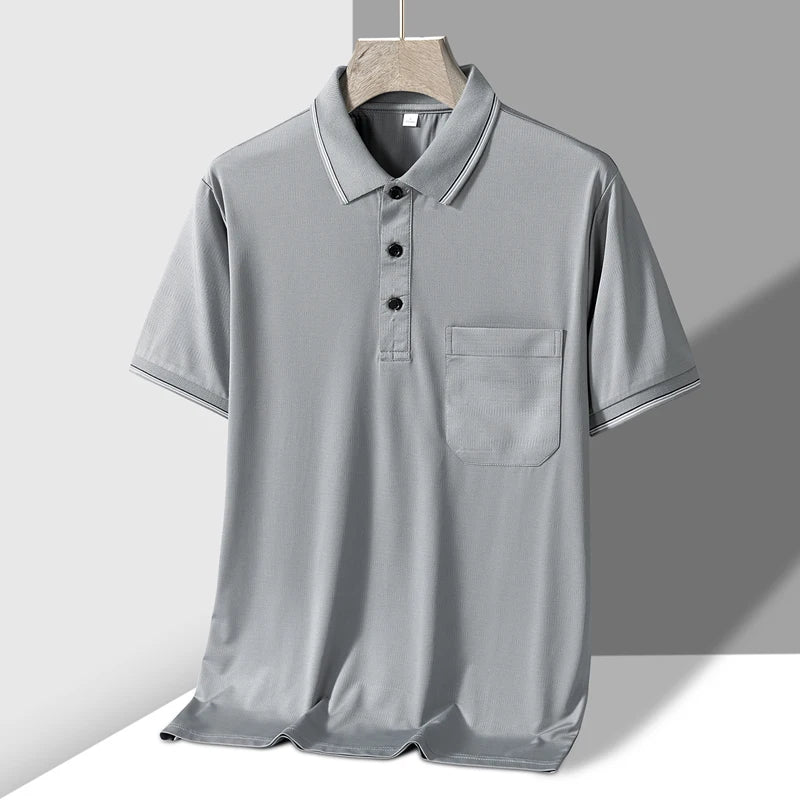 Colwood Tour Polo breathable textured knit golf shirt relaxed fit for warm-day performance