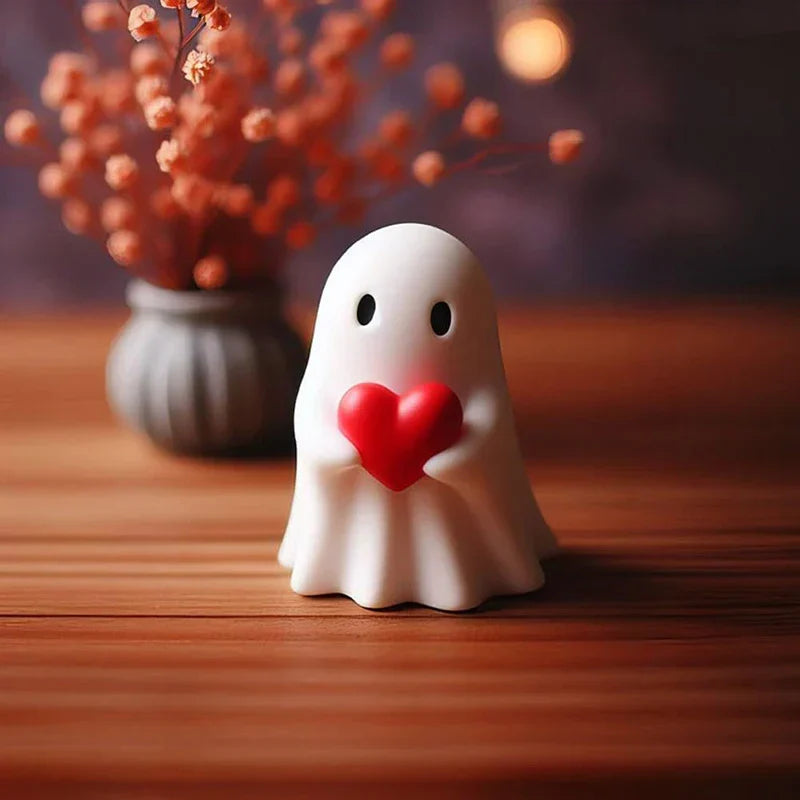 Boo Buddies Halloween resin sculptures bundle, hand-painted collectible seasonal decor set, 40% off
