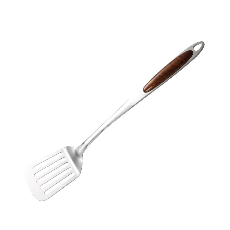 Sylvan stainless steel utensil set ergonomic handles mirror-polished 18/8 steel dishwasher safe