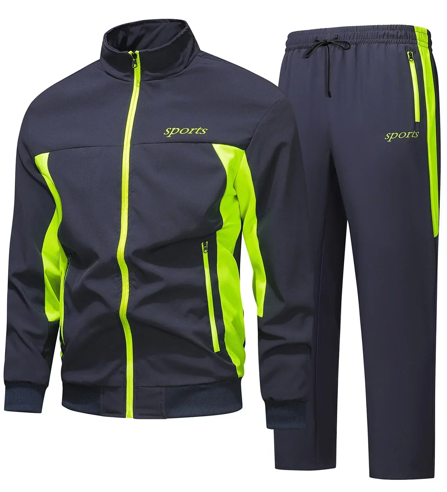 Alexander men's sporty track suit set modern fit coordinated two-piece athletic style streamlined comfort