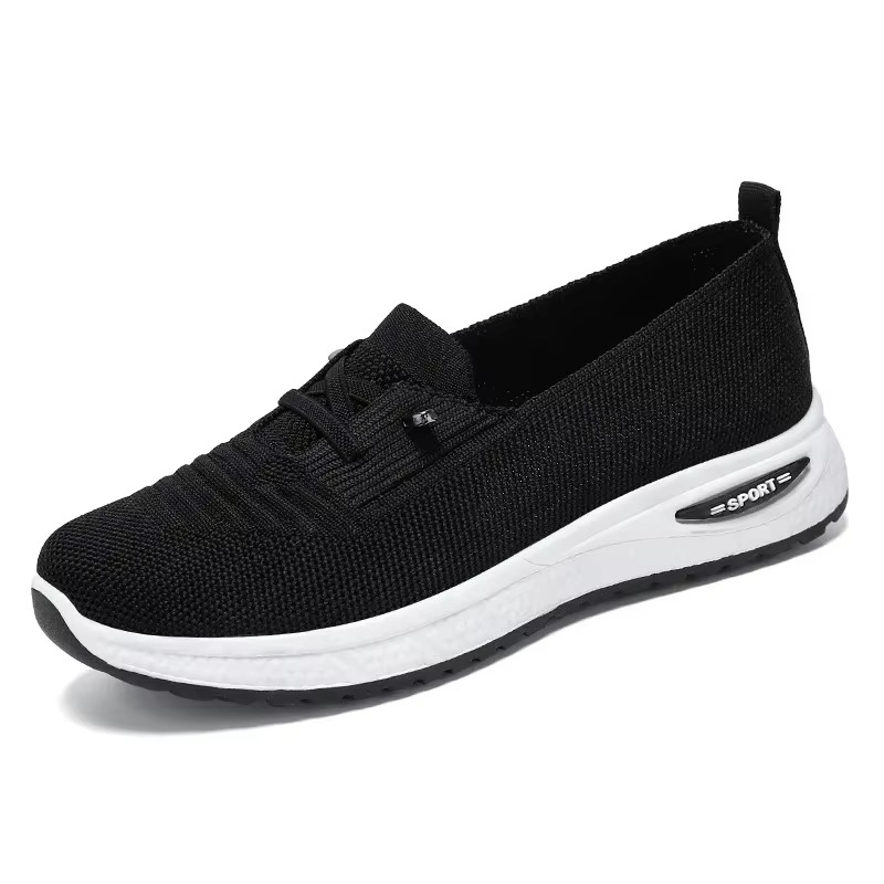 Women's casual pink sneakers 2025 breathable lightweight thick cushioned sole street-ready daily comfort