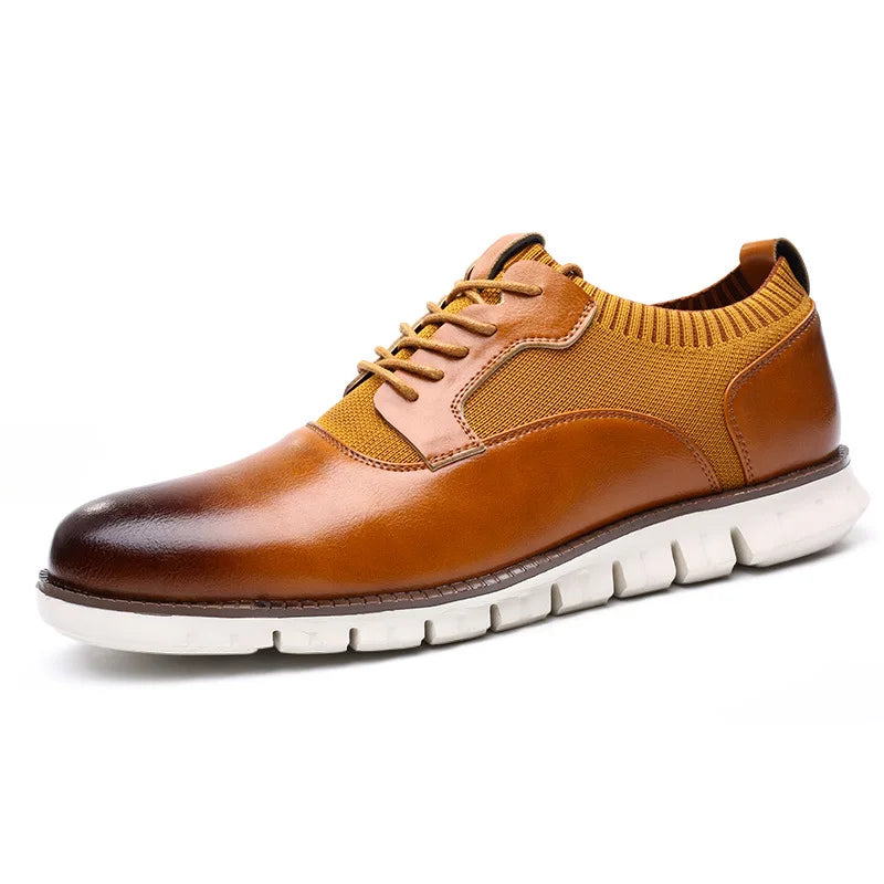 Mercer Oxford shoe tan leather smart casual style with cushioned EVA sole for all-day comfort