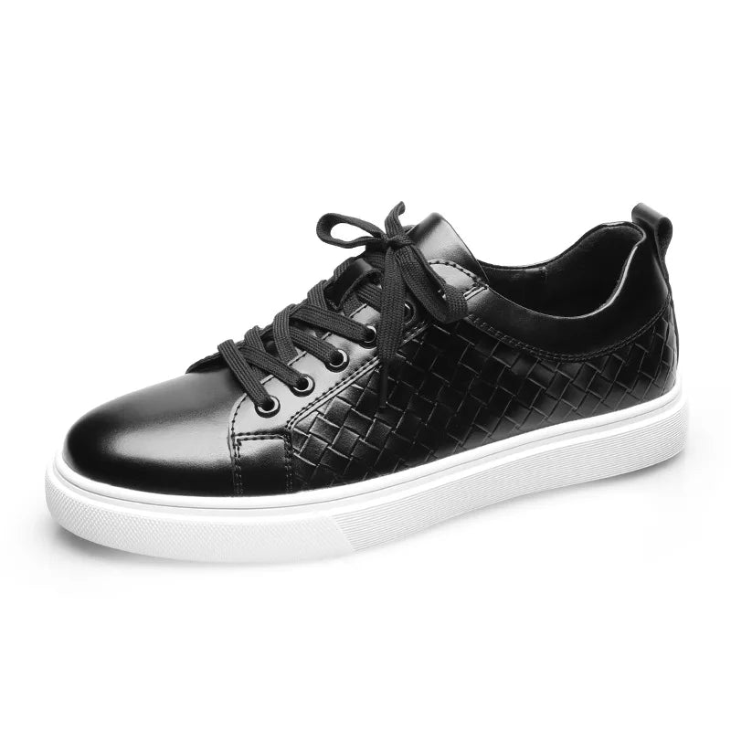 Urbann-Vibe Briar Classic low top men sneaker buffed faux leather embossed sidewall tonal lace-up