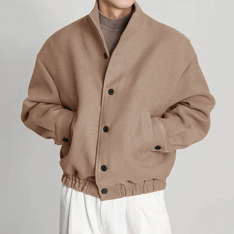 Men's Tom Jacket windproof water-repellent polyester coat modern slim silhouette thermal insulation