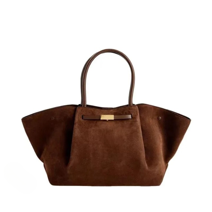 Women's elegant crossbody tote handbag versatile carrying style with spacious interior design