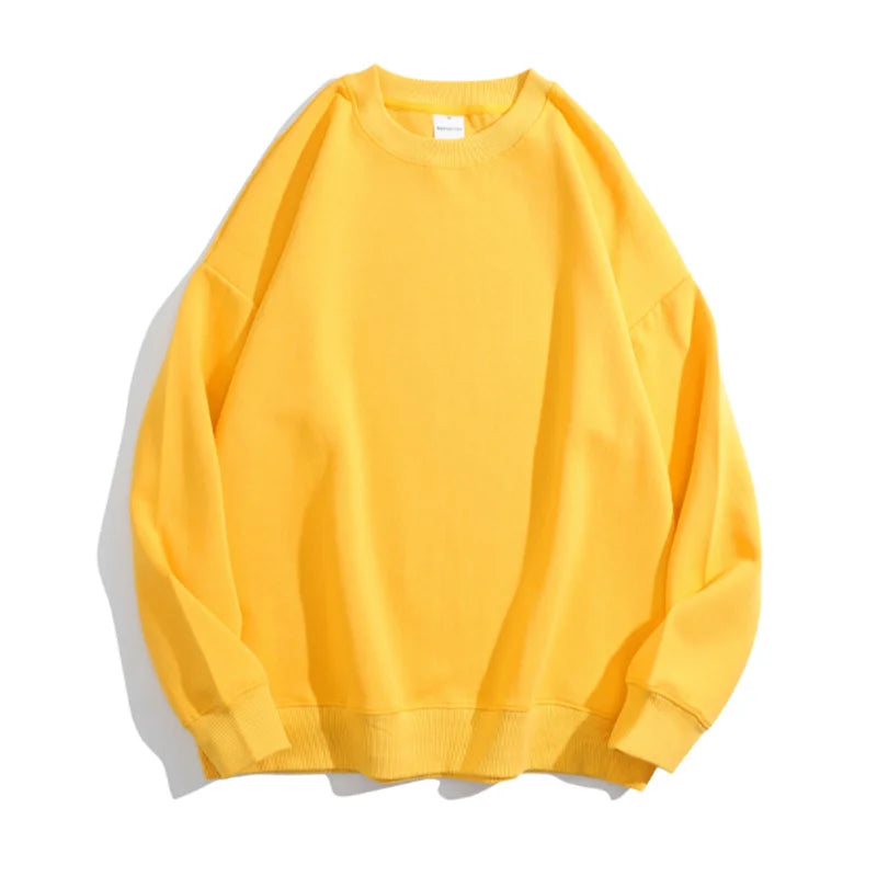 Ersa unisex oversized sweatshirt cozy pullover relaxed fit casual layering comfort for men and women