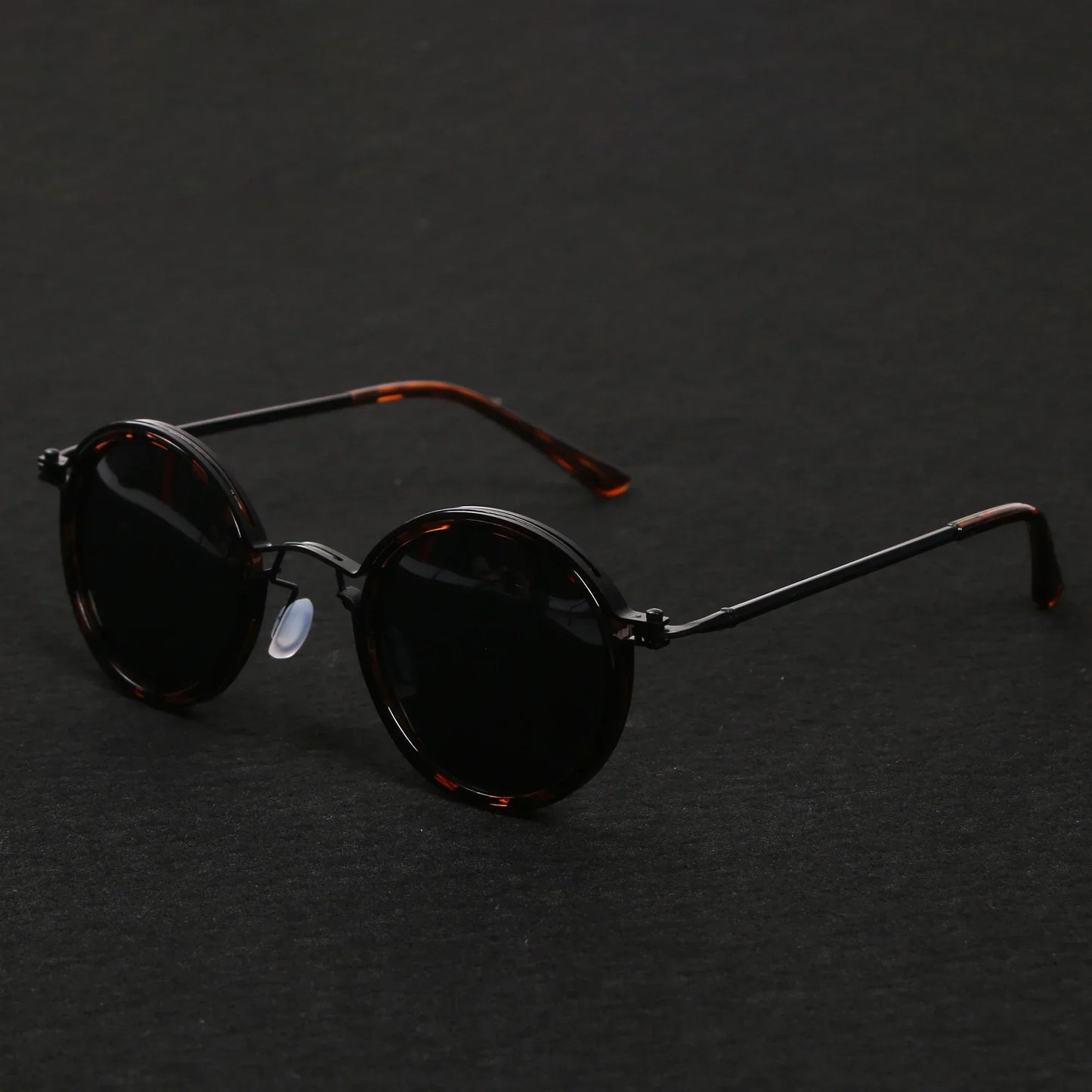 Evand unisex sunglasses golden frame onyx black lenses UV400 protection bold contemporary style