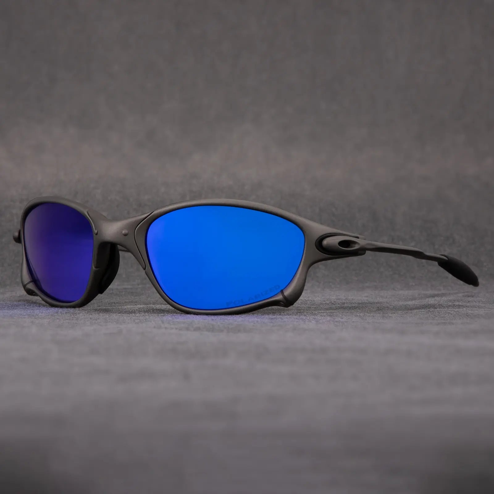 Men's polarized wraparound sports sunglasses with lightweight frame for outdoor adventures