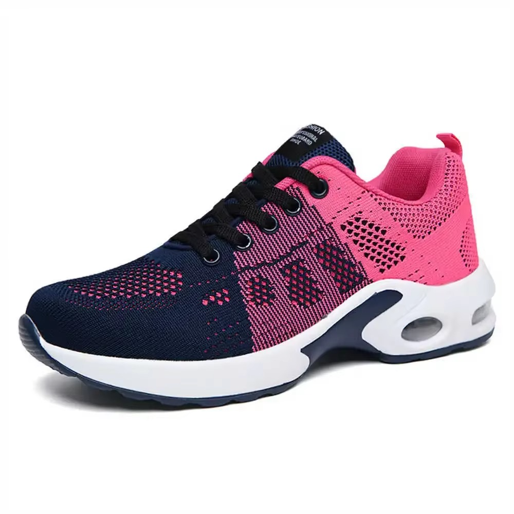 Violet women's sport sneakers lightweight breathable knit mesh ultralight design for active daily comfort
