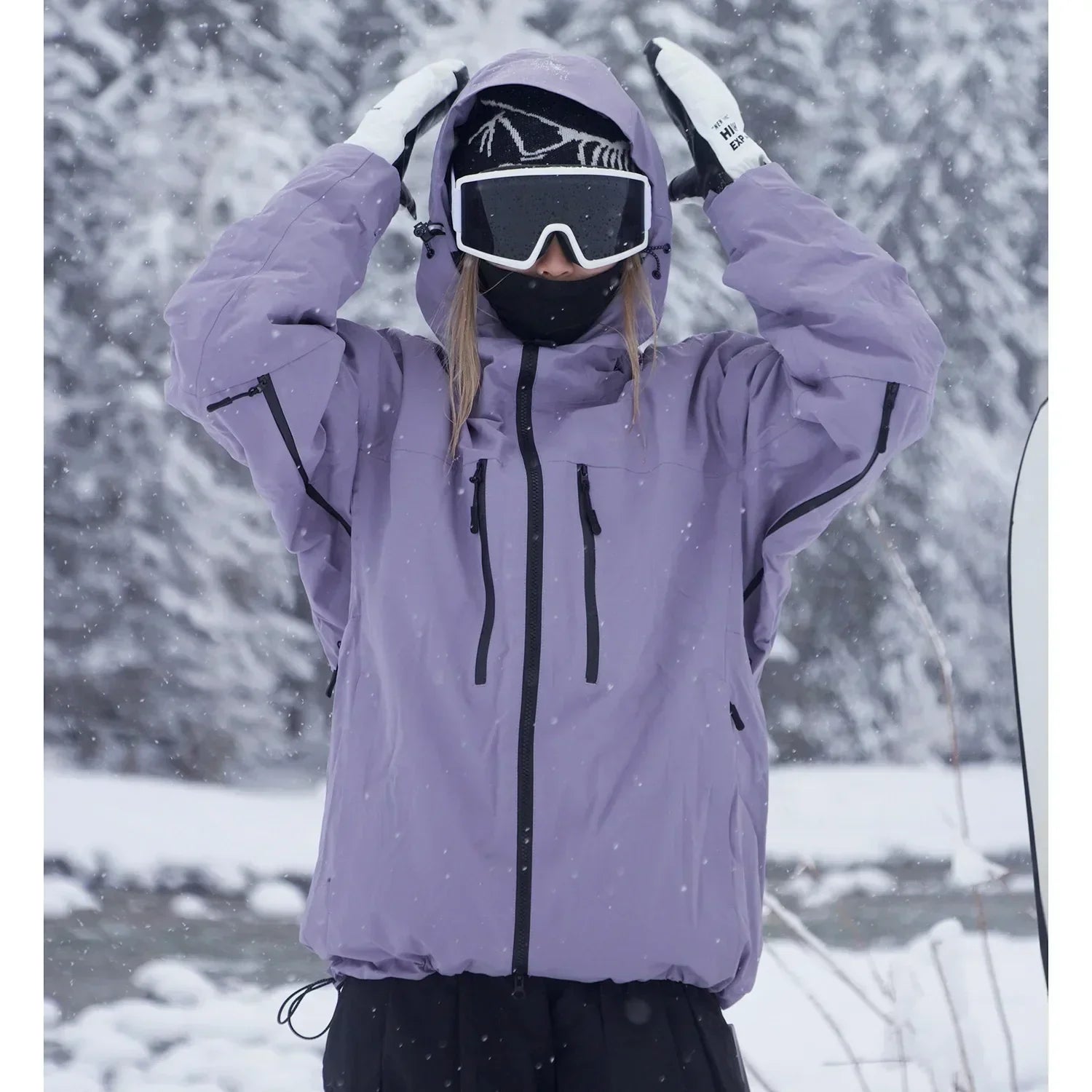 Bella women's winter ski jacket structured fit layerable warmth for slopes and city outdoor wear