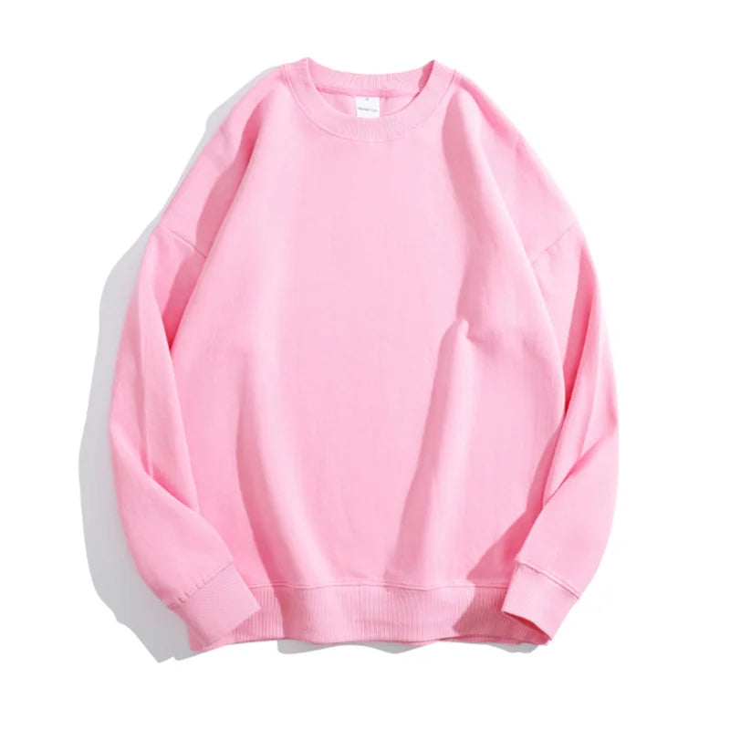 Ersa unisex oversized sweatshirt cozy pullover relaxed silhouette for casual everyday layering