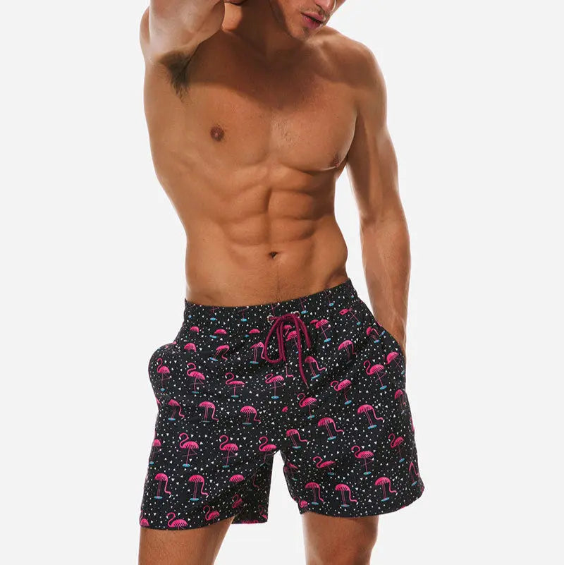 Men's quick-dry swim shorts lightweight breathable fit rapid drying technology for active swimmers