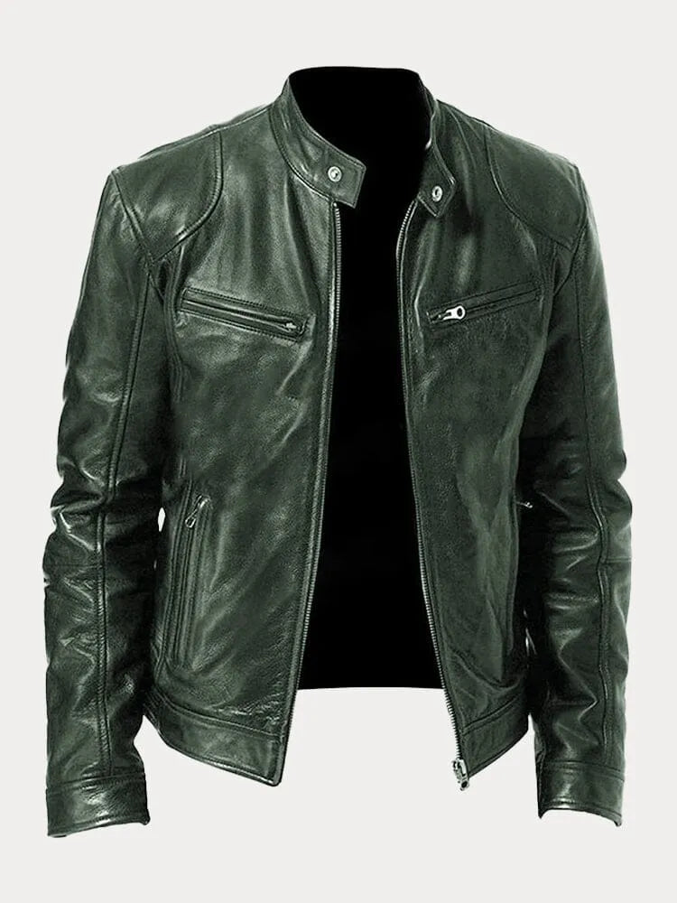 Men's loose-fit padded jacket neutral tone adjustable cuffs versatile casual outerwear lightweight warmth