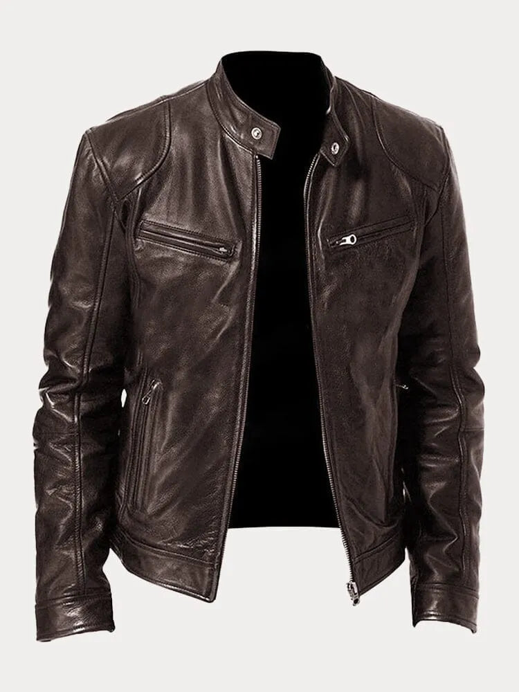 Men's loose-fit padded jacket neutral tone adjustable cuffs versatile casual style lightweight warmth