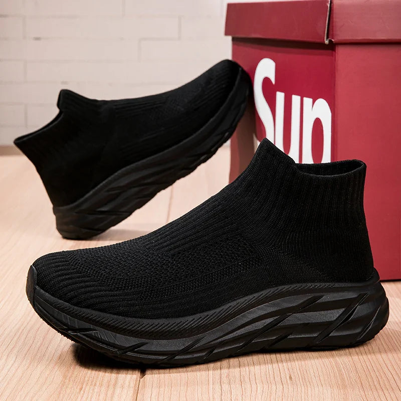Halo Mesh Runner ultralight breathable sneaker with sock-fit silhouette for runners
