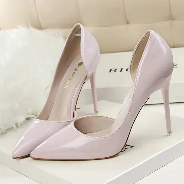 Women's black orthopedic pumps elegant regular fit silhouette with all-day comfort support