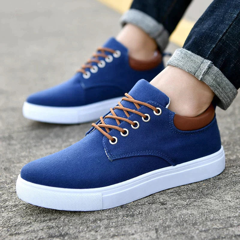 Max men's white sneakers raised supportive sole versatile casual office sport everyday comfort