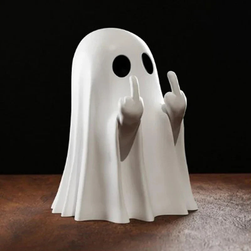 Boo Buddies Halloween resin sculptures bundle, hand-painted collectible seasonal decor set, 40% off