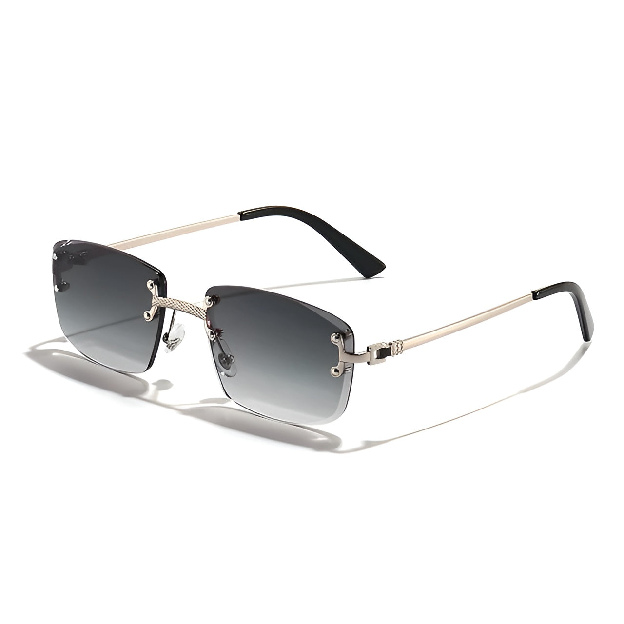 De Santos sunglasses premium metal hardware robust frame vibrant colors fashion-forward trendsetter eyewear