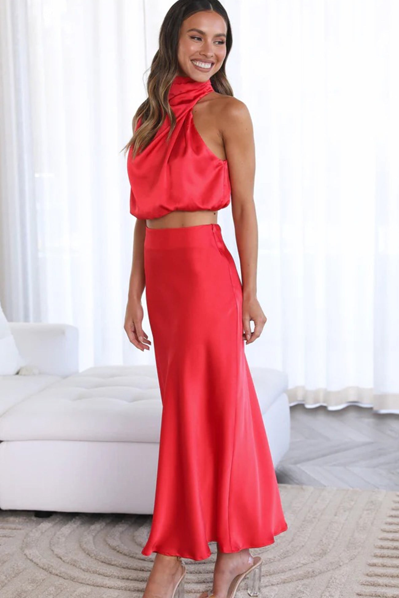Alicja women's two-piece set elegant tailored silhouette with modern refined details