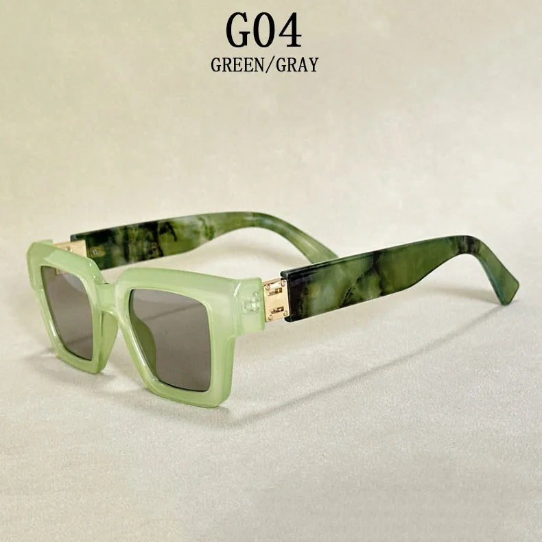Nyven retro sunglasses bold vintage style 100% UV protection durable frames for fashion-forward wear