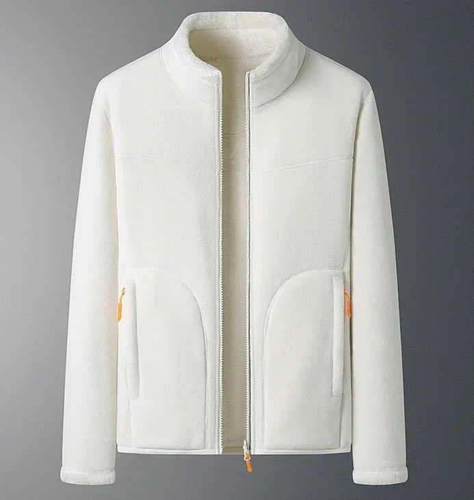 Women's winter jacket in classic fit with stand collar zip closure for cozy warmth and comfort