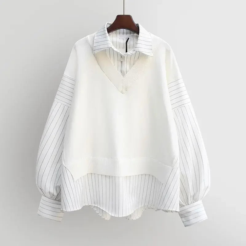 Vessure blouse soft contours structured layered silhouette effortlessly chic statement fit for modern women