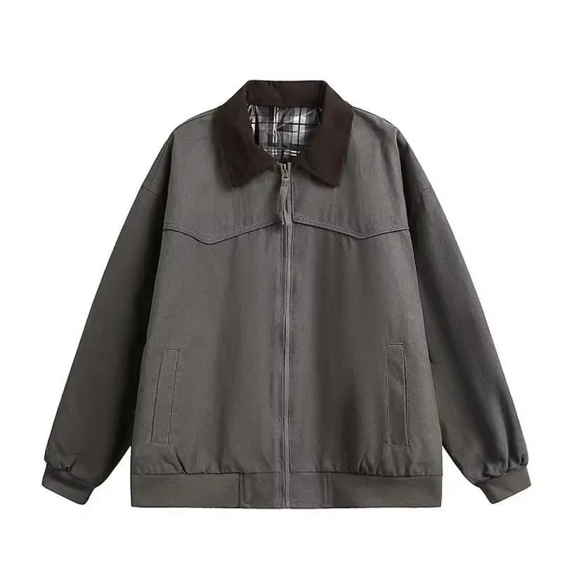 Men's vintage cotton workwear jacket in classic americana style with durable breathable construction