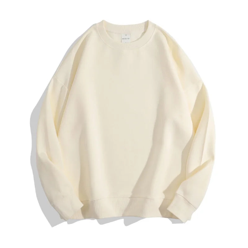 Ersa unisex oversized sweatshirt cozy pullover relaxed fit casual layering comfort wear for men women