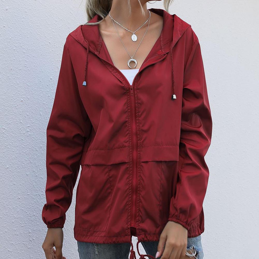 Monet lightweight hooded jacket wind-resistant cotton blend sustainable outdoor layer