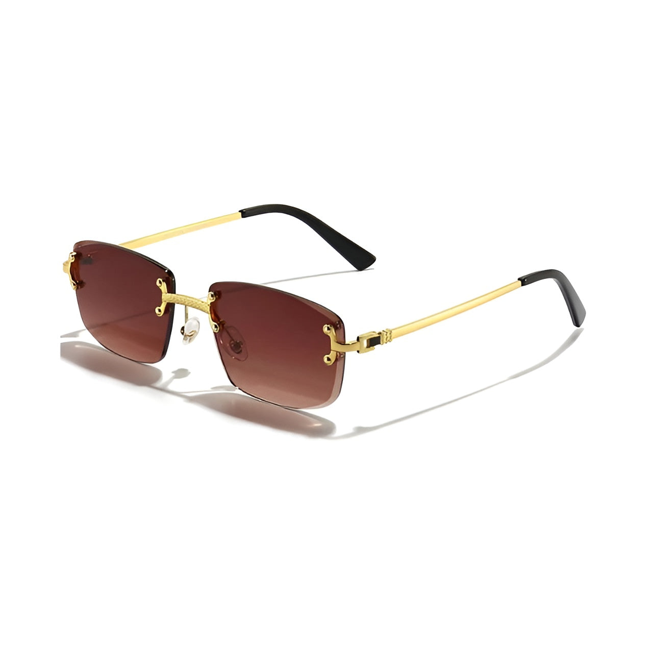 De Santos sunglasses premium metal hardware robust frame vibrant color fashion-forward trendsetter eyewear