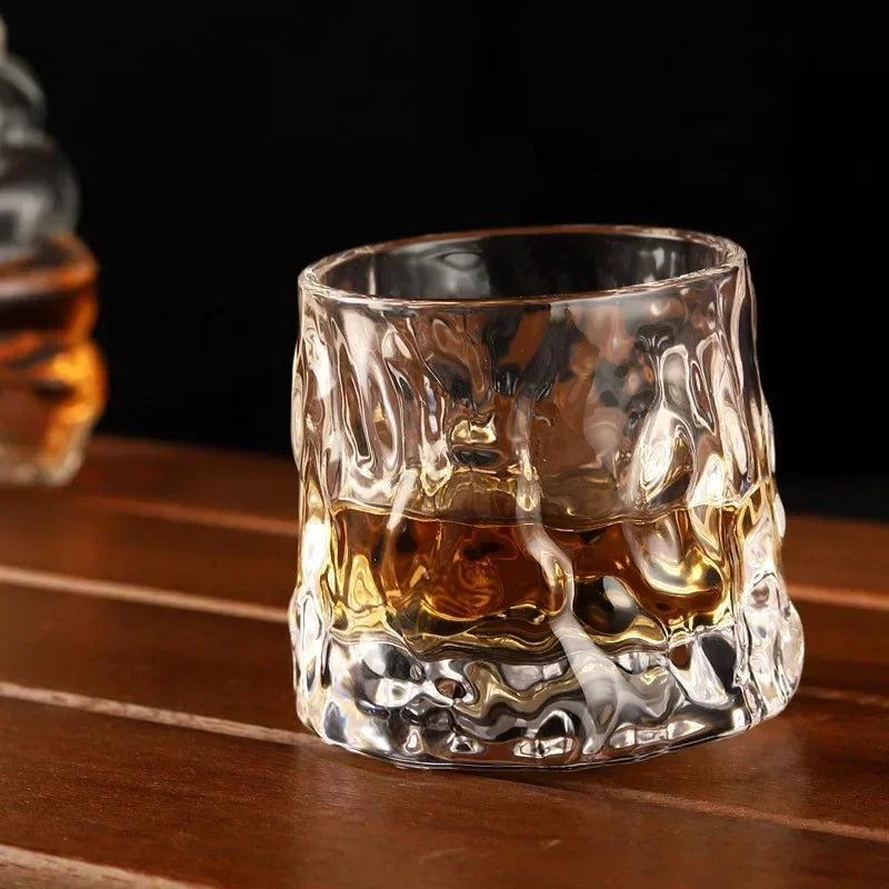 Stag Whiskey Glass unbreakable durable tumbler unique stag-inspired pattern rugged elegant design for men