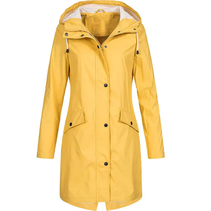 Nicola women's waterproof raincoat sleek urban fit with water-resistant shell for daily wear