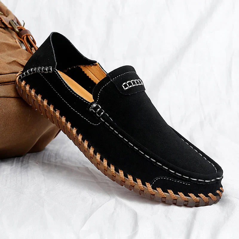 Urbann-Vibe Mesa suede moccasins classic loafer silhouette breathable soft suede upper everyday comfort