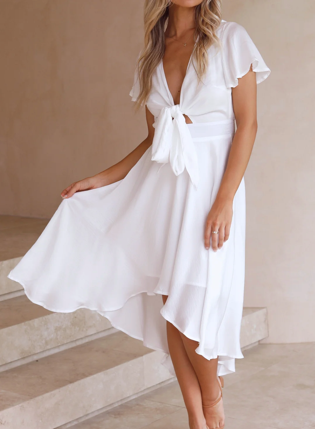 Kinga women's elegant everyday dress, timeless silhouette with soft breathable stretch fabric