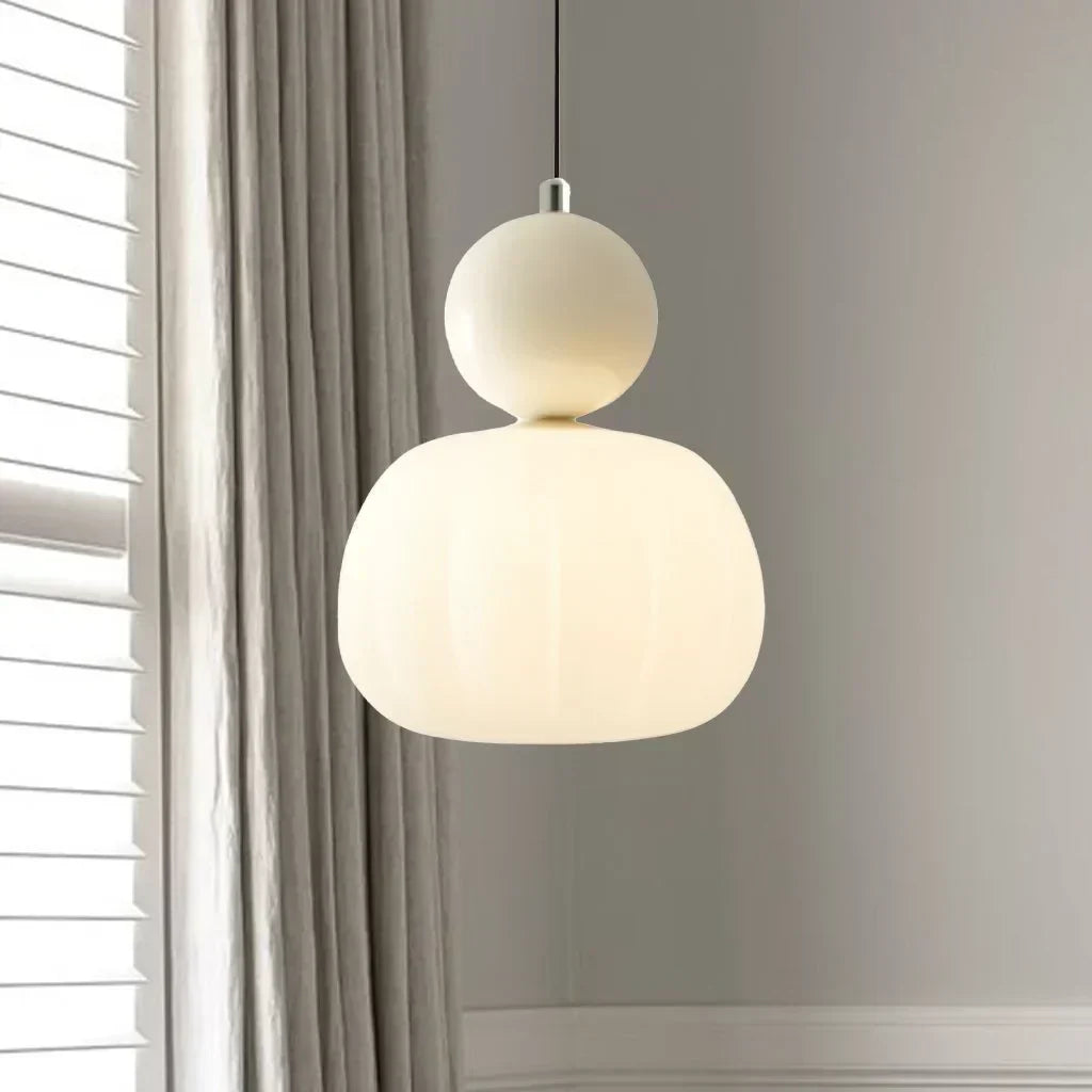 Elegant pendant lamp modern interior ambient lighting unique silhouette contemporary home decor
