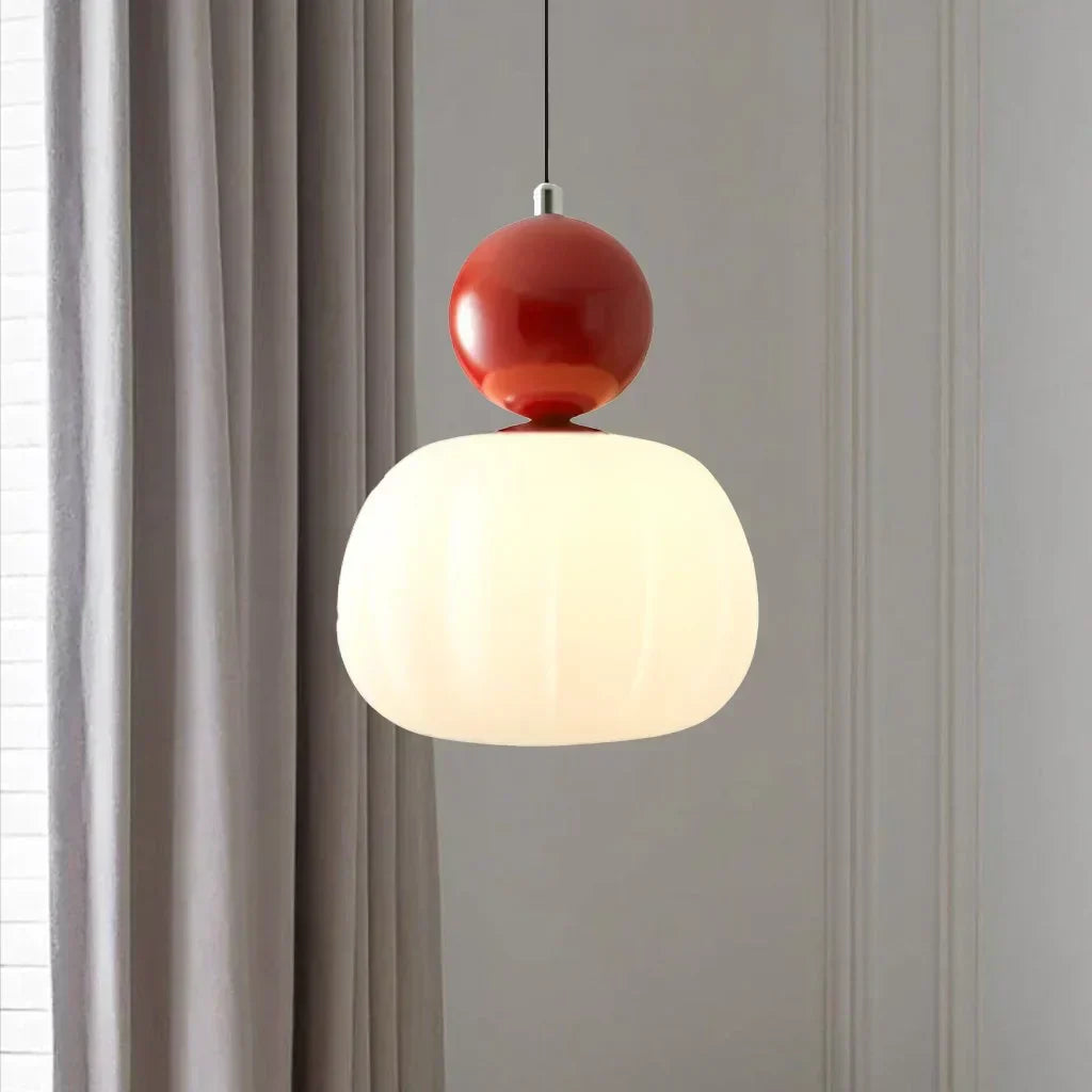 Elegant pendant lamp modern interior ambient lighting unique silhouette soft diffuse illumination focal point