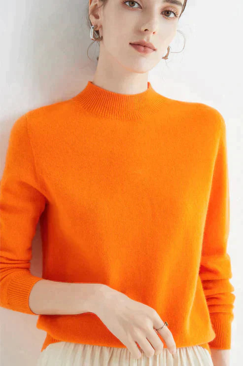 Women's Lipa cozy knit pullover sweater, classic silhouette soft luxurious fabric for all-day warmth