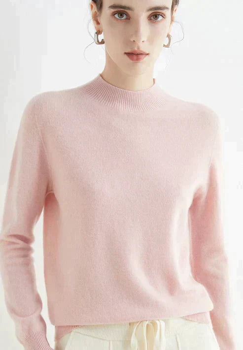 Women's Lipa cozy knit pullover sweater, soft luxurious fabric, classic relaxed silhouette for all-day warmth