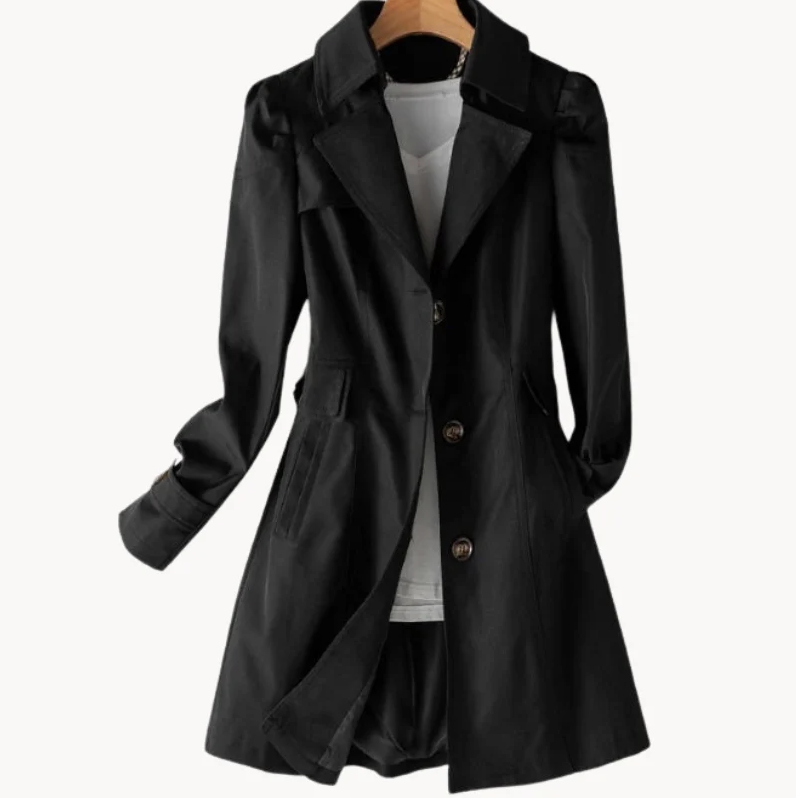 Britt women's coat modern fit versatile silhouette sustainable everyday outerwear