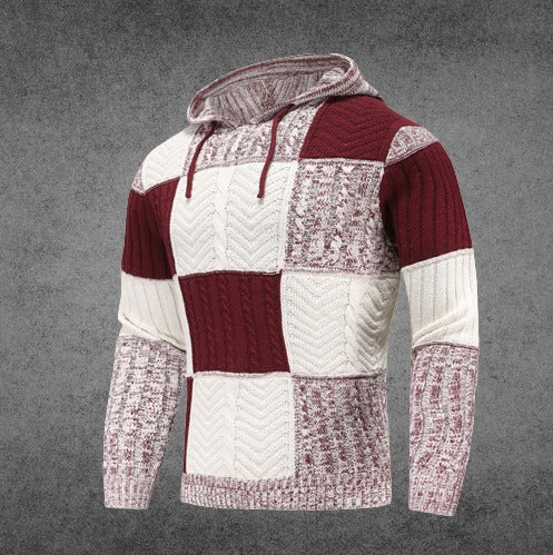 Men's Adriaan warm cozy hoodie in sustainable materials, modern fit for cold weather everyday comfort