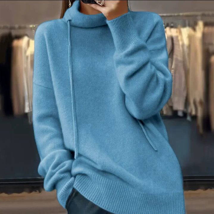 Women's Sinaya cozy knit jumper soft sustainable fabric chic everyday comfort warm stylish fit