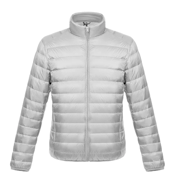 Men's fleece-lined weatherproof jacket, sleek silhouette, durable outer shell for cold outdoor wear