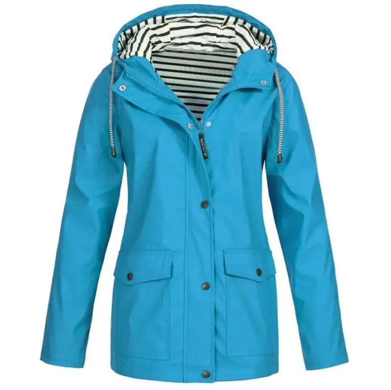 Anisa lightweight weatherproof windbreaker jacket for active hikers, durable wind protection outdoor style
