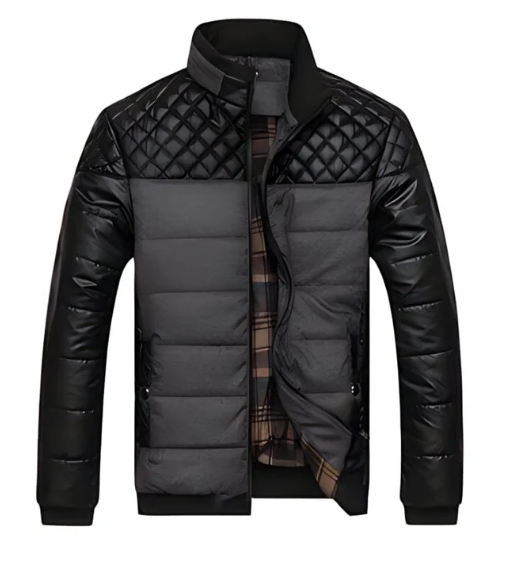 Winston cotton bomber jacket earth tones lightweight streetwear layer with ribbed cuffs and hem